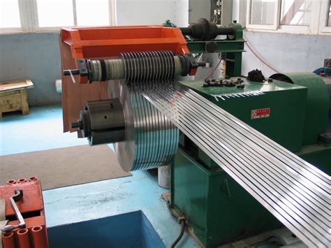 sheet metal coil slitter|slitting machine for steel coil.